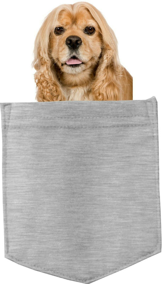 Cocker Spaniel Dog in pocket Fridge Car Magnet Bumper Sticker App size 4"x7"