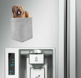 Briard Dog in pocket Fridge Car Magnet Bumper Sticker App size 4"x7"