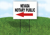 NEVADA _NOTARY PUBLIC Yard Sign w Stand LAWN SIGN Single