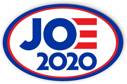 Car magnet Joe Biden for President 2020 - Magnetic Bumper Sticker oval 5.5"x3.5"