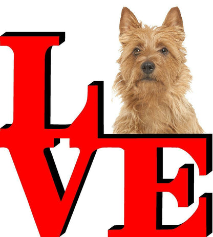 Australian Terrier Love Park Cute Dog Fridge Refrigerator Car Magnet