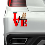 Fox Terrier Dog Love Park Dog Fridge Refrigerator Car Magnet
