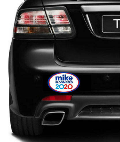 Mike Bloomberg for President 2020 - Magnetic Bumper Sticker oval Car magnet