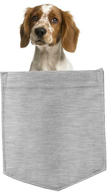 Welsh Springer Spaniel in pocket Fridge Car Magnet Bumper Sticker App size 4"x7"