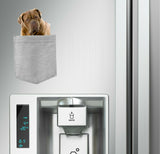 Bull Mastiff Dog in pocket Fridge Car Magnet Bumper Sticker App size 4"x7"
