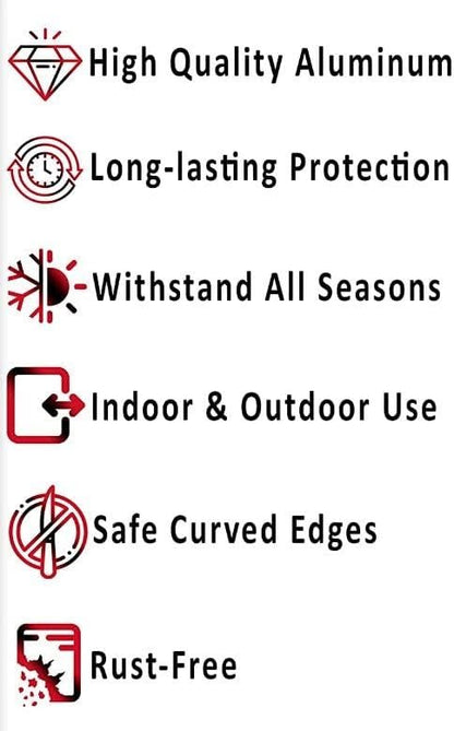 Keep Out No Archery BLACK Aluminum Composite Sign 15''x18''