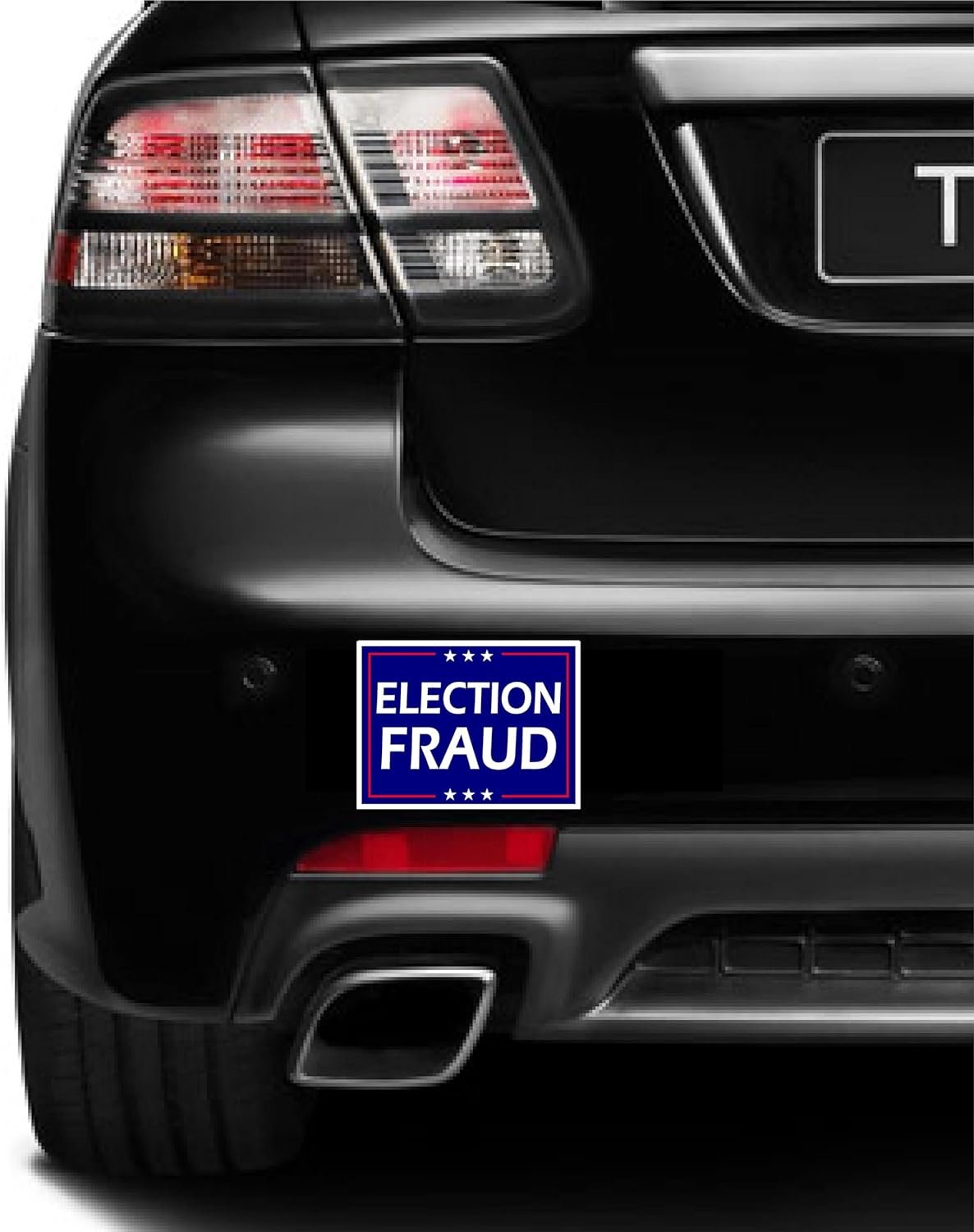 3 Pack Eco Election Fraud Trump Biden Harris Bumper Magnet 4 in x 3 in