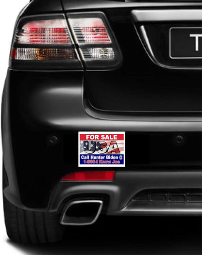 3 Pack Eco for Sale USA Call Hunter Biden Trump Bumper Magnet 4 in x 3 in