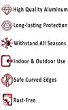 He Shed Workshop Hammer Saw BLACK Aluminum Composite Sign, 20"x24"