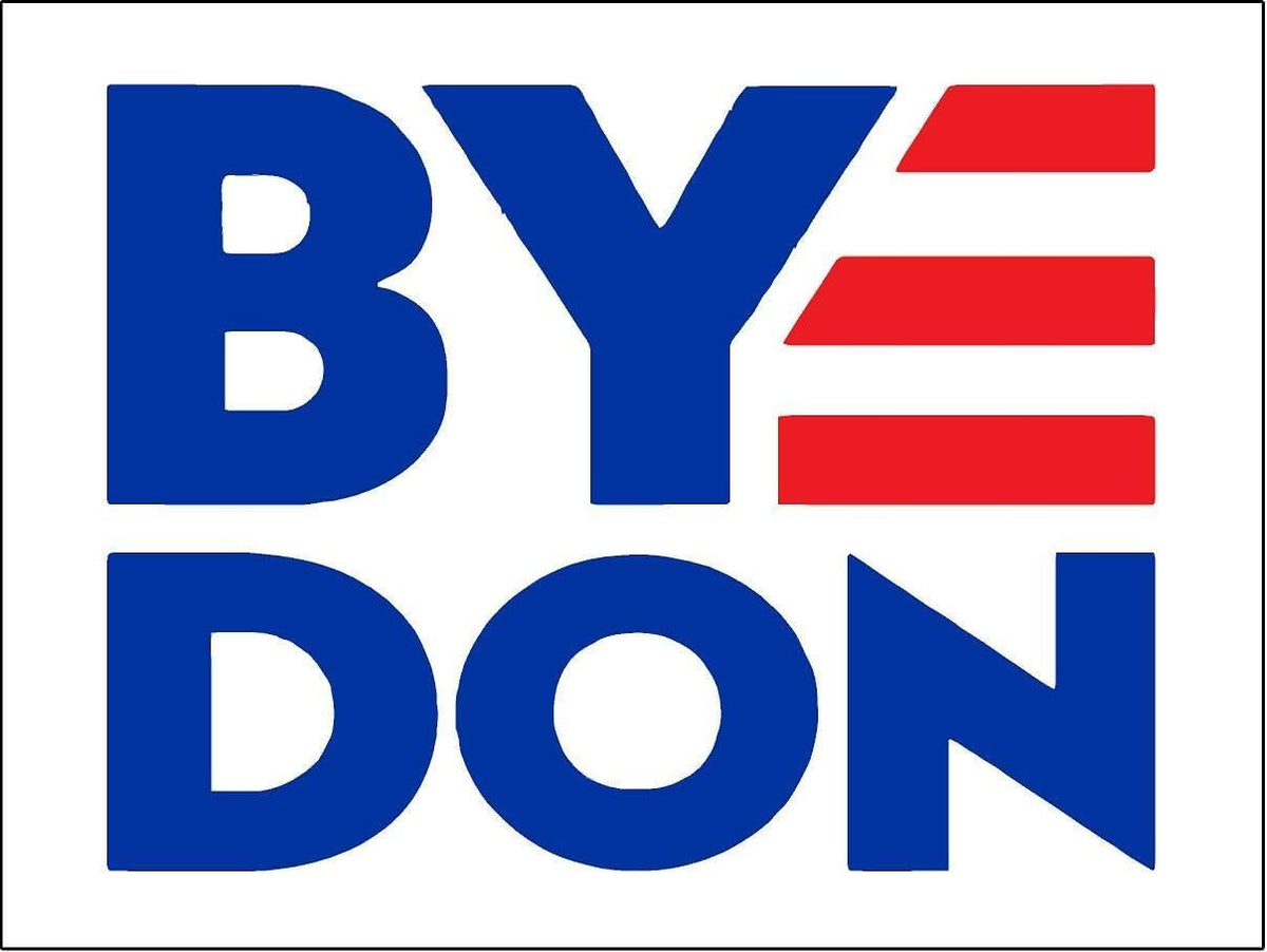 3 Pack Eco Byedon 2020 for President Bumper Magnet 4 in x 3 in